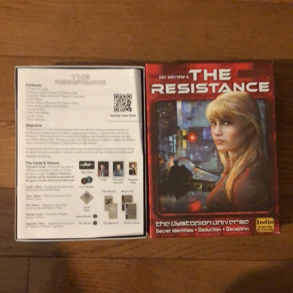 Brand New! The Resistance Boardgame - Picture 2 of 3